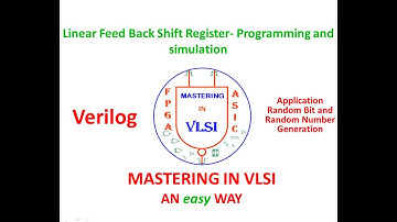 Random Bit Generation-Linear Feed Back Shift Register - Simulation using Verilog and Modelsim