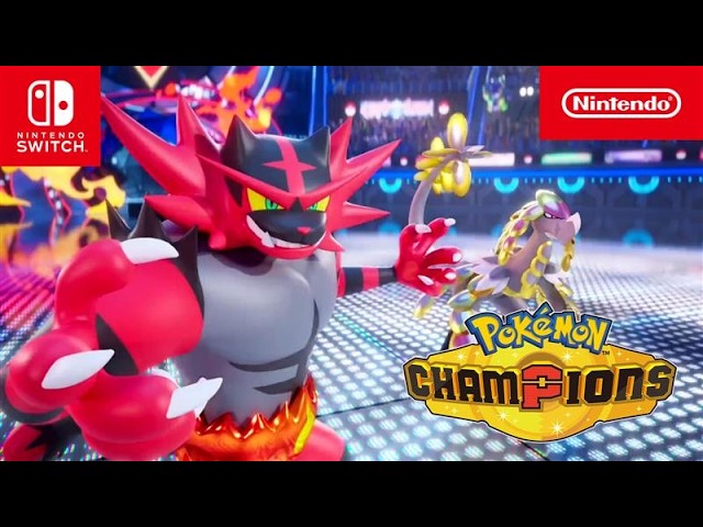 Pokémon Champions – Out now! (Nintendo Switch)