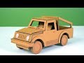 Wow ! Making a cardboard car | Battery powered car