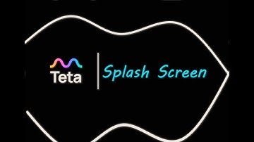 Splash Screen using Teta