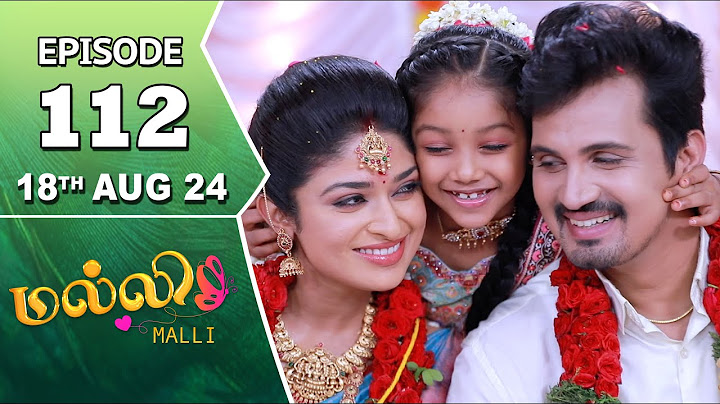 Malli Serial | Episode 112 | 18th Aug 2024 | Nikitha | Vijay | Saregama TV Shows Tamil