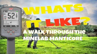 Minelab Manticore. New from Minelab Metal Detectors In 2022