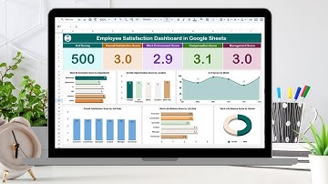 Employee Satisfaction Dashboard in Google Sheets
