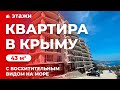 КУПИТЬ КВАРТИРУ В КРЫМУ! КВАРТИРА В ЯЛТЕ С ВИДОМ НА МОРЕ! Недвижимость в Ялте!