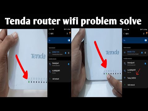 Tenda router wifi problem solve | F3 tenda router hotspot mode off problem solve | Tenda router F3