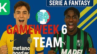 Serie A Fantasy - Gameweek 6 Team Selection screenshot 3