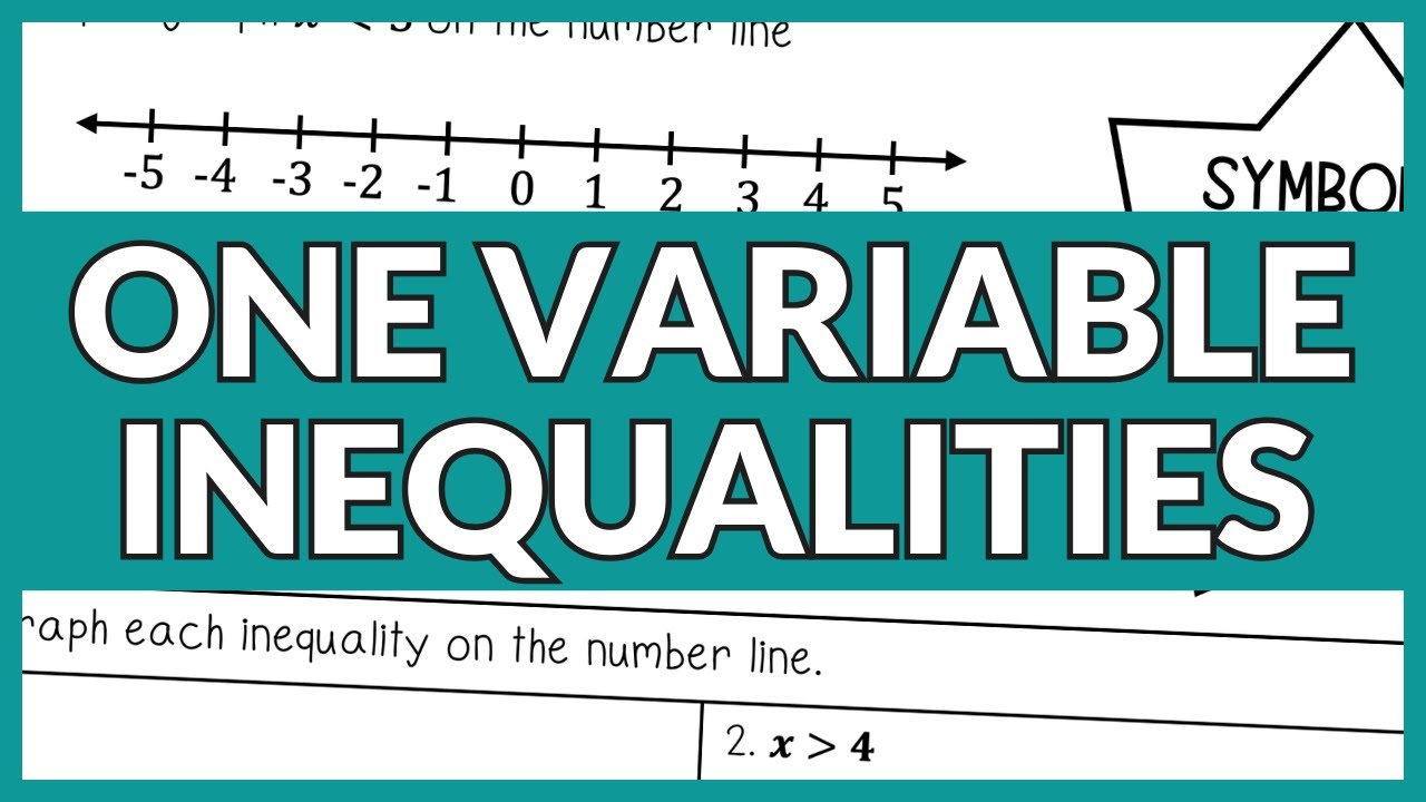 One Variable Inequality Word Problems Lesson for High School Algebra 1 ...