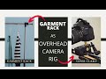 2022 product review cheap garment rack as overhead camera rig