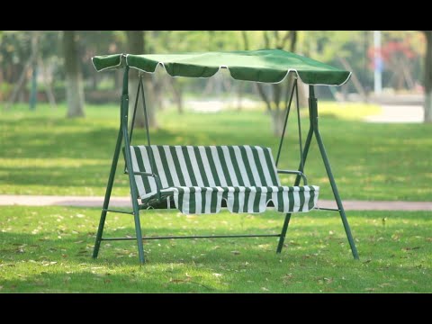 Groundlevel swing chair instruction video