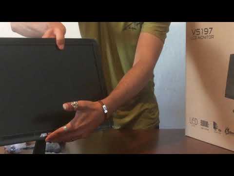 Asus LCD Monitor Unboxing &amp; Review #LCD_Monitor #VS197 #28052019