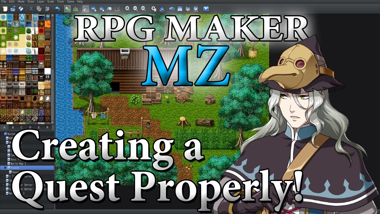 Rpg Maker Mz Tutorial 29 Create Quest Properly Youtube