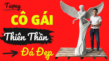Tượng Cô Gái Thiên Thần Bằng Đá, Tượng Thiếu Nữ Thiên Thần Đá Đẹp