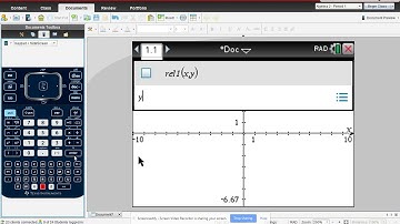 Graphing Quadratic Inequalities Example 4 using the Ti-nSpire