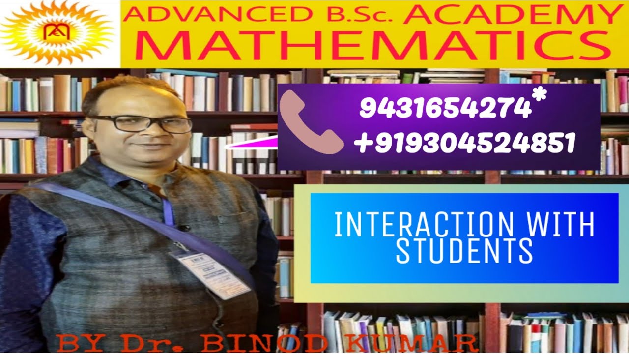 NOU M.Sc. Counselling Class | Interacting with Student