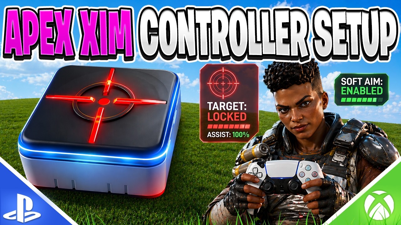 XIM MATRIX Controller Apex Legends Config Setup To Get BOOSTED Aim