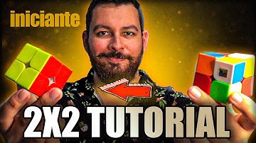 Como Montar o CUBO 2X2 Fácil e Rápido (Apenas 2 Algoritmos 😱)