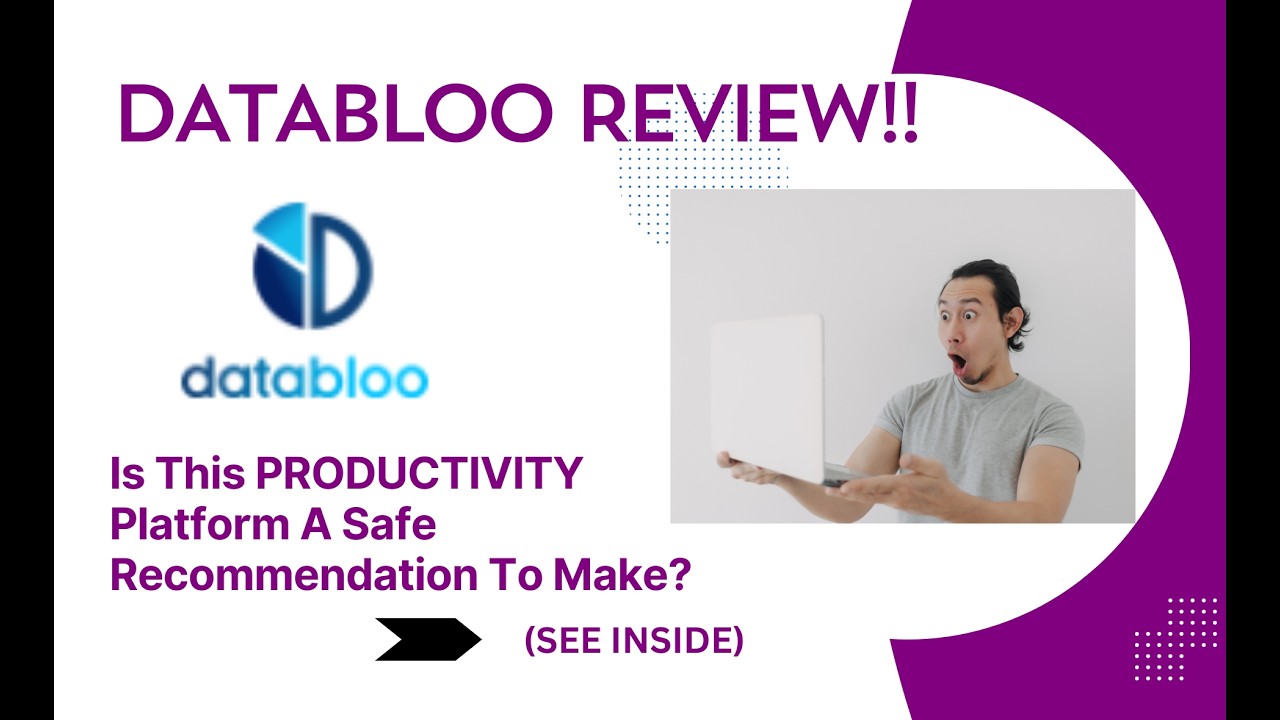 Databloo REVIEW- Is This PRODUCTIVITY Platform A Safe Recommendation To Make? See(View Before use)
