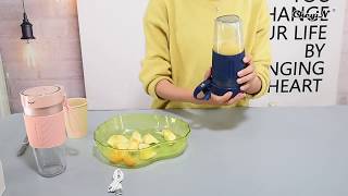 Electric Blender for Portable Use USB Juicer Cup with USB Rechargeable Design Fruit Bottle Blender