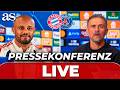 Live: Enrique & Kompany nach Bayern vs PSG Pressekonferenz