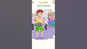 DOP 3:Displace One Part-Funny Dop Puzzle Game walkthrough-All Levels Solution 97(get her attention)