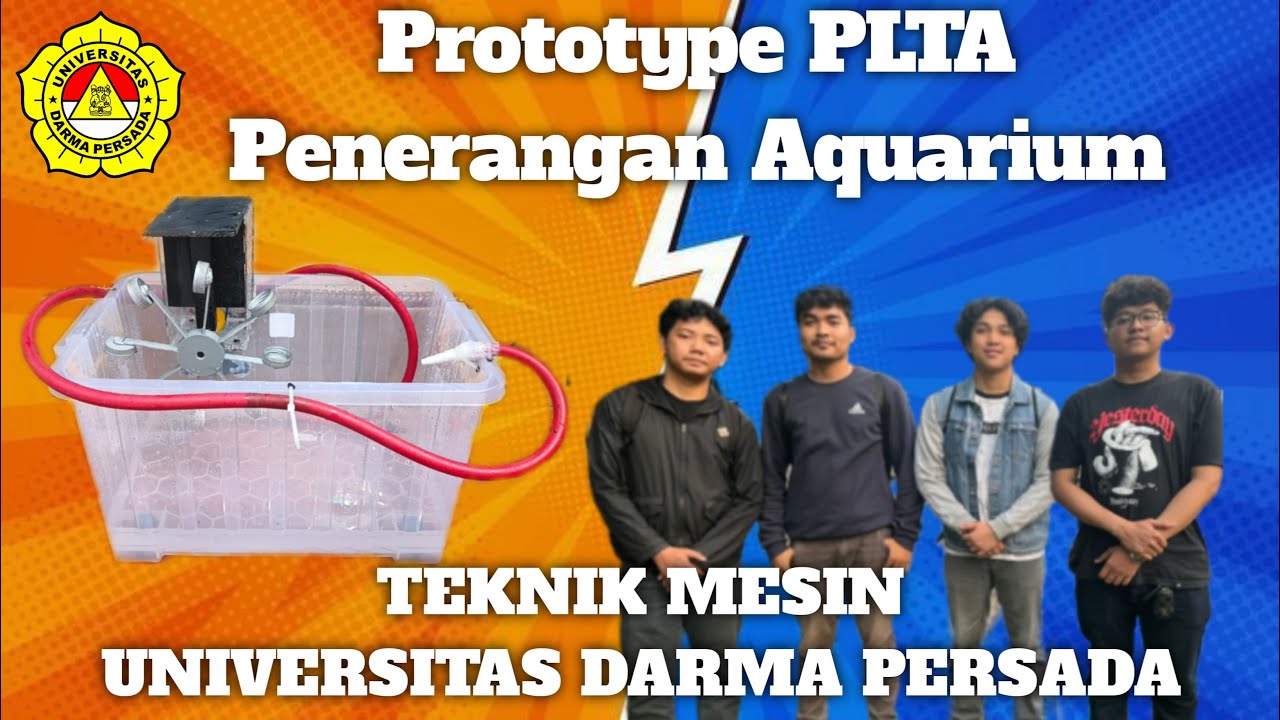 Prototype PLTA Alat Penerangan Aquarium Capstone Design Project - YouTube