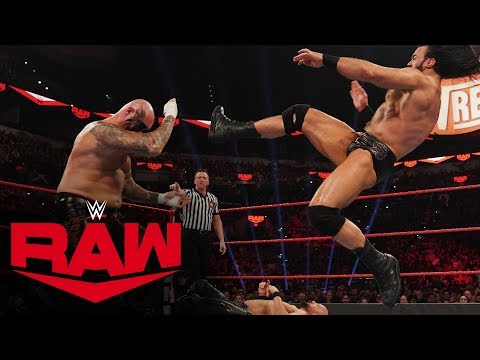 Drew McIntyre vs. Luke Gallows & Karl Anderson – 2-on-1 Handicap Match: Raw, Jan. 27, 2020