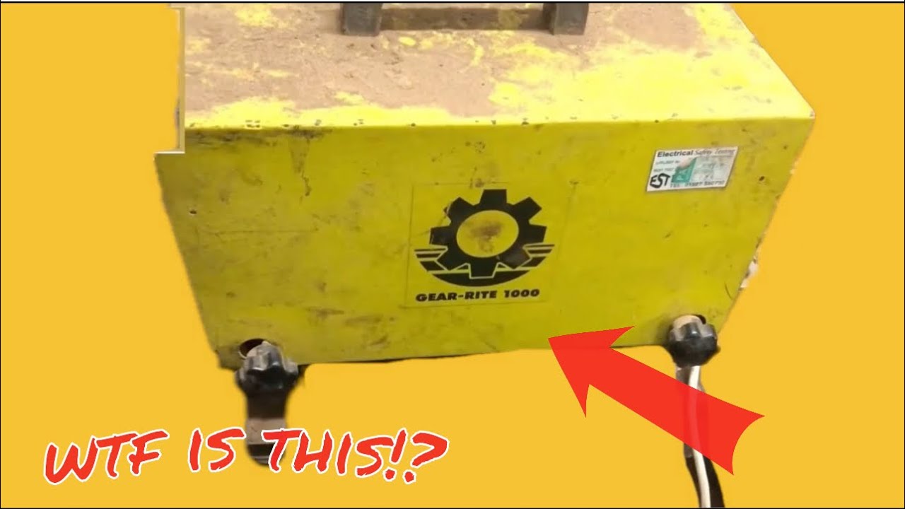 GEAR-RITE 1000- 240V Backlapping unit. Let’s see if & how it works ...