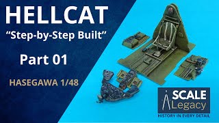 Building and Painting the F6F-5 Hellcat – Step-by-Step Interior Detailing (Scale Modeling 1/48)