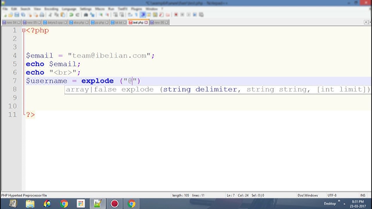 php cut string  New 2022  How to cut a STRING in PHP - iBelian.com