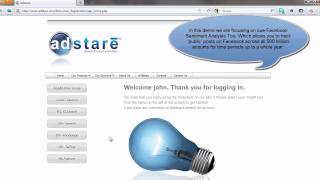 Adstare Product Tutorial - Facebook Sentiment Analysis