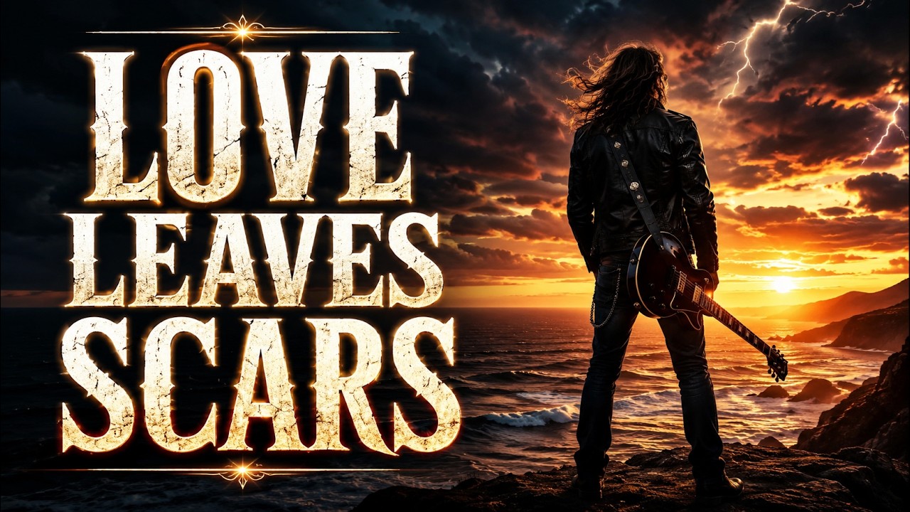 LOVE LEAVES SCARS ⚡ Emotional Rock Ballad AOR | Heartbreaking Love Song ...