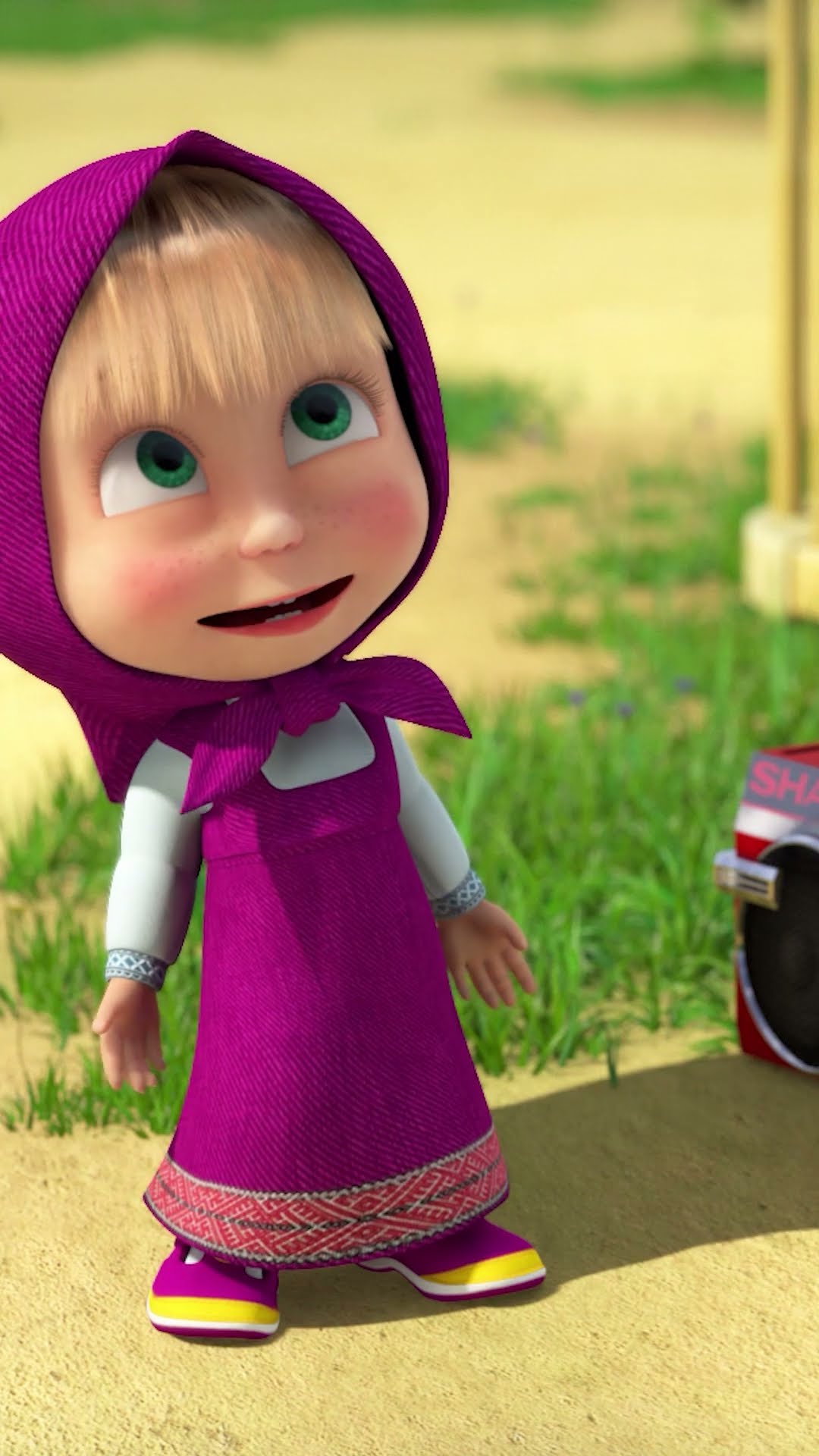 Cuando lo le haces caso a tu mamá… ?? #Shorts #mashabear #niños #animación #mashaoso2024
