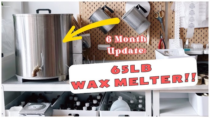 Wax Melter for Candle Business or DIY Candle Making Review and Tutorial 