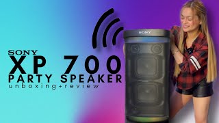 SONY XP700 vs XP500 PARTY SPEAKER UNBOXING + HONEST REVIEW