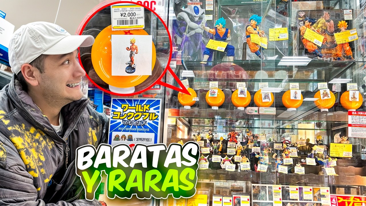 DRAGON BALL: encontré “ofertas imposibles” en una tienda perdida… y eran cosas rarísimas