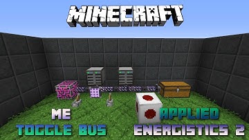 ME Toggle BUS 📀 Minecraft Applied Energistics Tutorial 📀 Deutsch / German 📀 #Minecraft