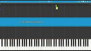 Synthesia - Fur Elise but Elise said no