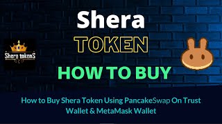 How to Buy Shera Token (SHR) Using PancakeSwap On Trust Wallet OR MetaMask Wallet screenshot 3