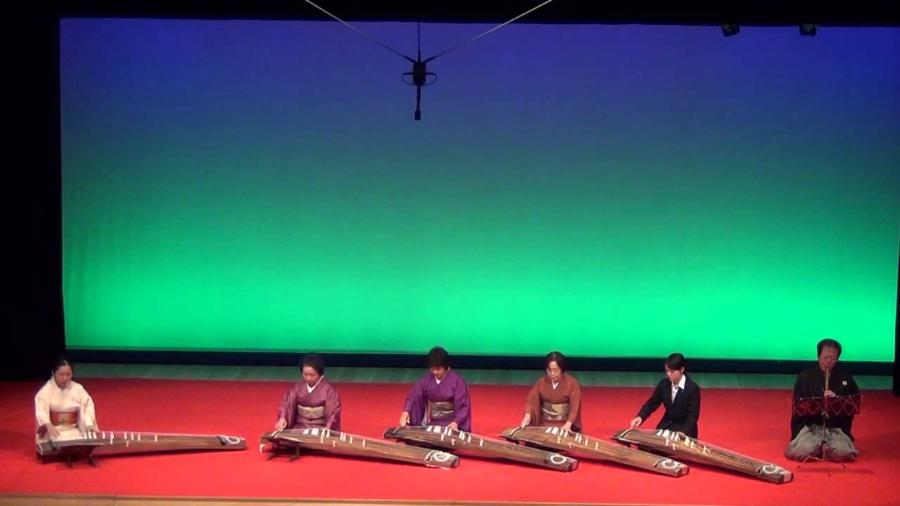 箏、箏曲三曲上角、演奏会、 春の曲／箏曲／箏桜会sououkai／JapaneseMusic／koto - YouTube