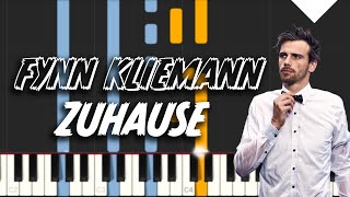 Vignette de la vidéo "Zuhause - Fynn Kliemann Piano Tutorial"