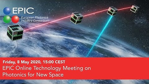 Find out opportunities and challenges for putting optical devices into space!