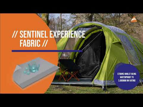 Намет п'ятимісний Vango Winslow II 500 Herbal (TEQWINSLOH09177) 3000 мм Кемпінговий Трьохсезонний Тунель, видео 1