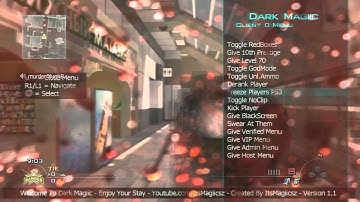 [MW2] 1.14 Dark Magiic V1.1 By ItsMagiicsz [DEX]