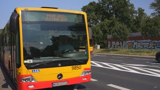 Poland, Warsaw, bus 185 ride from Gwiaździsta 04 to Strzeleckiego screenshot 5