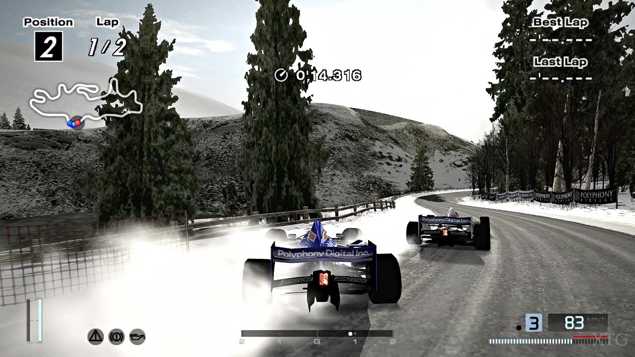 [#1569] Gran Turismo 4 - F1 Rally Battle PS2 Gameplay HD