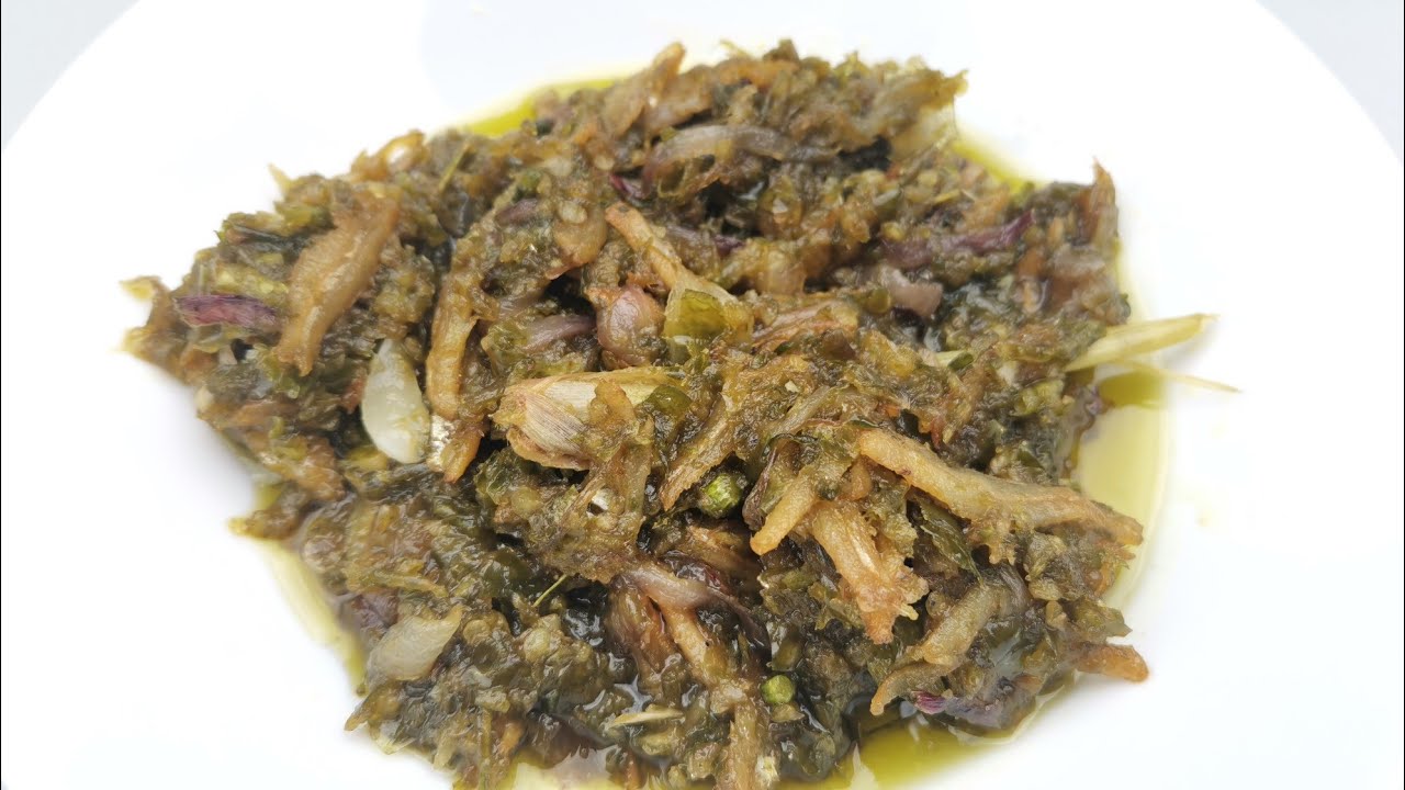 Cara Buat Sambal ijo Ikan Bilis | Tips Sambal Berkilat Cantik #orkidschannel