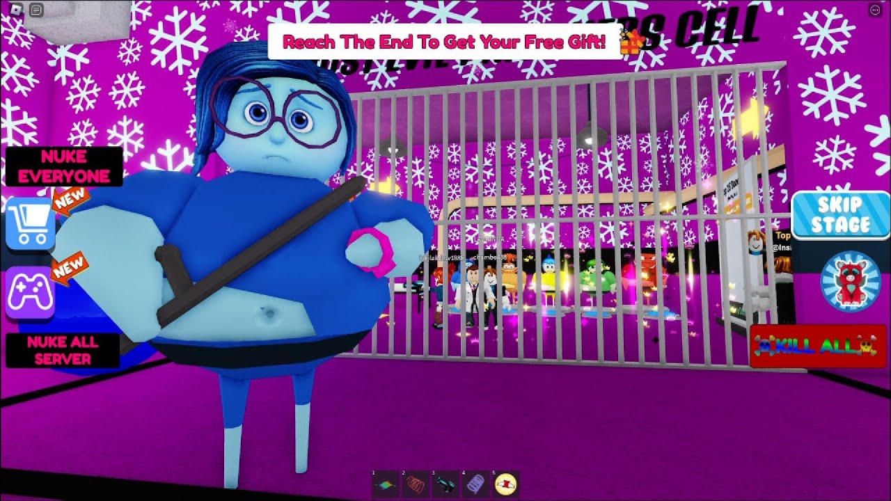 Roblox - Sadness Inside out 2 Barry's Prison run Scary Obby All ...