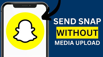 How to SEND SNAPS with NO MEDIA UPLOAD on SNAPCHAT (2025)