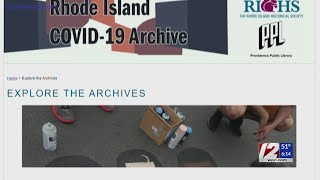 Your experience during the COVID-19 pandemic can be part of Rhode Island's history