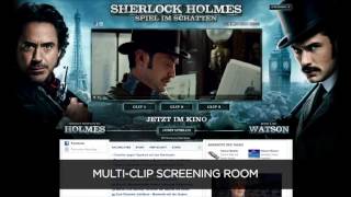 International Rich Media Campaign by Think Jam for Warner Bros. | Sherlock Holmes: A Game of Shadows
